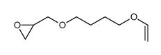 2-(4-ethenoxybutoxymethyl)oxirane Structure