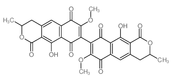 Xanthomegnin结构式