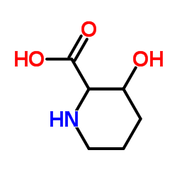 (2R,3r)-3-羟基哌啶-2-羧酸结构式