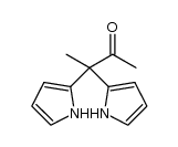 3,3-di(1H-pyrrol-2-yl)butan-2-one Structure