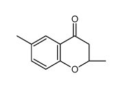 (2S)-2,6-dimethyl-2,3-dihydrochromen-4-one结构式