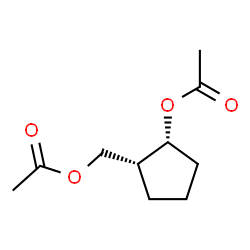 Cyclopentanemethanol, 2-(acetyloxy), acetate, cis- (9CI) picture