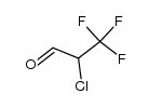 3,3,3-trifluoro-2-chloropropionaldehyde Structure