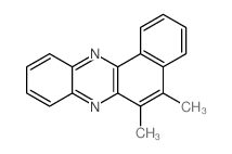 5,6-Dimethylbenz(a)phenazine structure