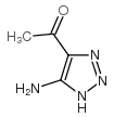 Ethanone,1-(5-amino-1H-1,2,3-triazol-4-yl)-结构式