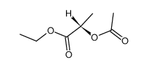 ethyl (S)-2-acetyloxypropanoate Structure