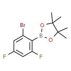 2,4-Difluoro-6-bromophenylboronic acid pinacol ester picture