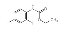 Carbamic acid,(2,4-difluorophenyl)-, ethyl ester (9CI) Structure