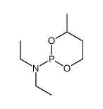 N,N-diethyl-4-methyl-1,3,2-dioxaphosphinan-2-amine结构式