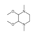 Piperazine, 2,3-dimethoxy-1,4-dimethyl- (8CI,9CI) Structure