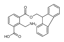 Fmoc-2-aminomethyl-benzoic acid structure