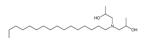 1,1'-(hexadecylimino)dipropan-2-ol结构式