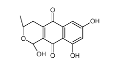 (-)-Thysanone Structure