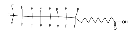 acide 12,12,13,13,14,14,15,15,16,16,17,17,18,18,19,19,19-heptadecafluorononadecanoique结构式