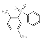 Benzene,1,4-dimethyl-2-(phenylsulfonyl)-结构式