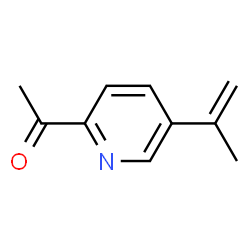 Ethanone, 1-[5-(1-methylethenyl)-2-pyridinyl]- (9CI)结构式