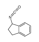 1-isocyanato-2,3-dihydro-1H-indene结构式