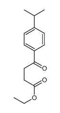 ETHYL 4-(4-ISOPROPYLPHENYL)-4-OXOBUTYRATE Structure