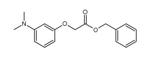 benzyl 2-(3-(dimethylamino)phenoxy)acetate Structure