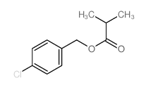 Propanoic acid,2-methyl-, (4-chlorophenyl)methyl ester picture
