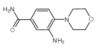 3-AMINO-4-MORPHOLIN-4-YL-BENZAMIDE structure