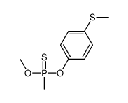 methoxy-methyl-(4-methylsulfanylphenoxy)-sulfanylidene-λ5-phosphane Structure