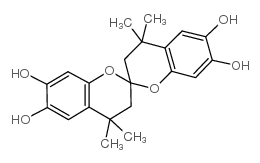 2,2'-Spirobi[2H-1-benzopyran]-6,6',7,7'-tetrol,3,3',4,4'-tetrahydro-4,4,4',4'-tetramethyl- picture