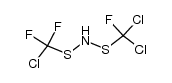 chlorodifluoromethylmercapto-dichlorofluoromethylmercaptoamine结构式