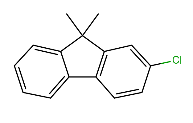2-chloro-9,9-dimethyl-9H-fluorene Structure