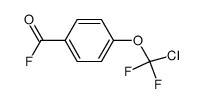 4-(Chlorodifluoromethoxy)benzoyl fluoride Structure