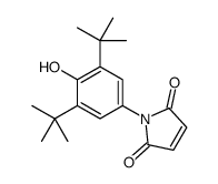 1-(3,5-ditert-butyl-4-hydroxyphenyl)pyrrole-2,5-dione Structure
