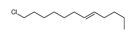 (E)-12-chlorododec-5-ene结构式