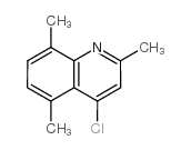 4-Chloro-2,5,8-trimethylquinoline结构式