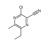 3-Chloro-6-ethyl-5-methylpyrazine-2-carbonitrile picture