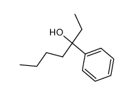 3-phenyl-3-heptanol结构式