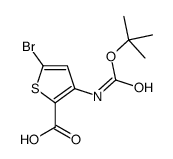 5-溴-3-叔丁氧基羰基氨基-噻吩-2-羧酸图片