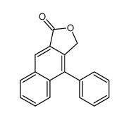 4-phenyl-3H-benzo[f][2]benzofuran-1-one Structure