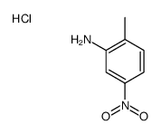 5-nitro-o-toluidinium chloride structure