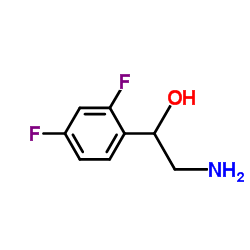 2-Amino-1-(2,4-difluorophenyl)ethanol结构式