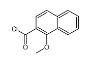 1-methoxy-2-naphthoyl chloride Structure