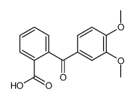 2-(3,4-Dimethoxybenzoyl)benzoic acid Structure