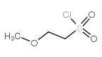 2-Methoxy-1-ethanesulfonyl Chloride Structure