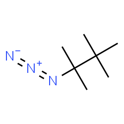 2-Azido-2,3,3-trimethylbutane结构式