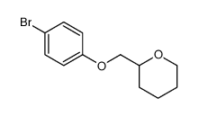 2-((4-BROMOPHENOXY)METHYL)TETRAHYDRO-2H-PYRAN structure