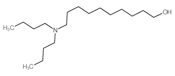 10-(dibutylamino)decan-1-ol结构式