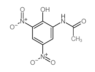 Acetamide,N-(2-hydroxy-3,5-dinitrophenyl)- structure
