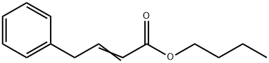 4-Phenyl-2-butenoic acid butyl ester Structure
