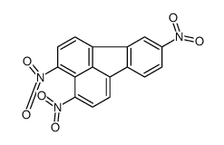 3,4,8-trinitrofluoranthene结构式