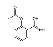 2-(aminocarbonyl)phenyl acetate Structure