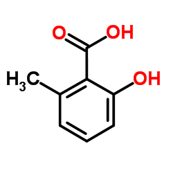 6-Methylsalicylic acid structure